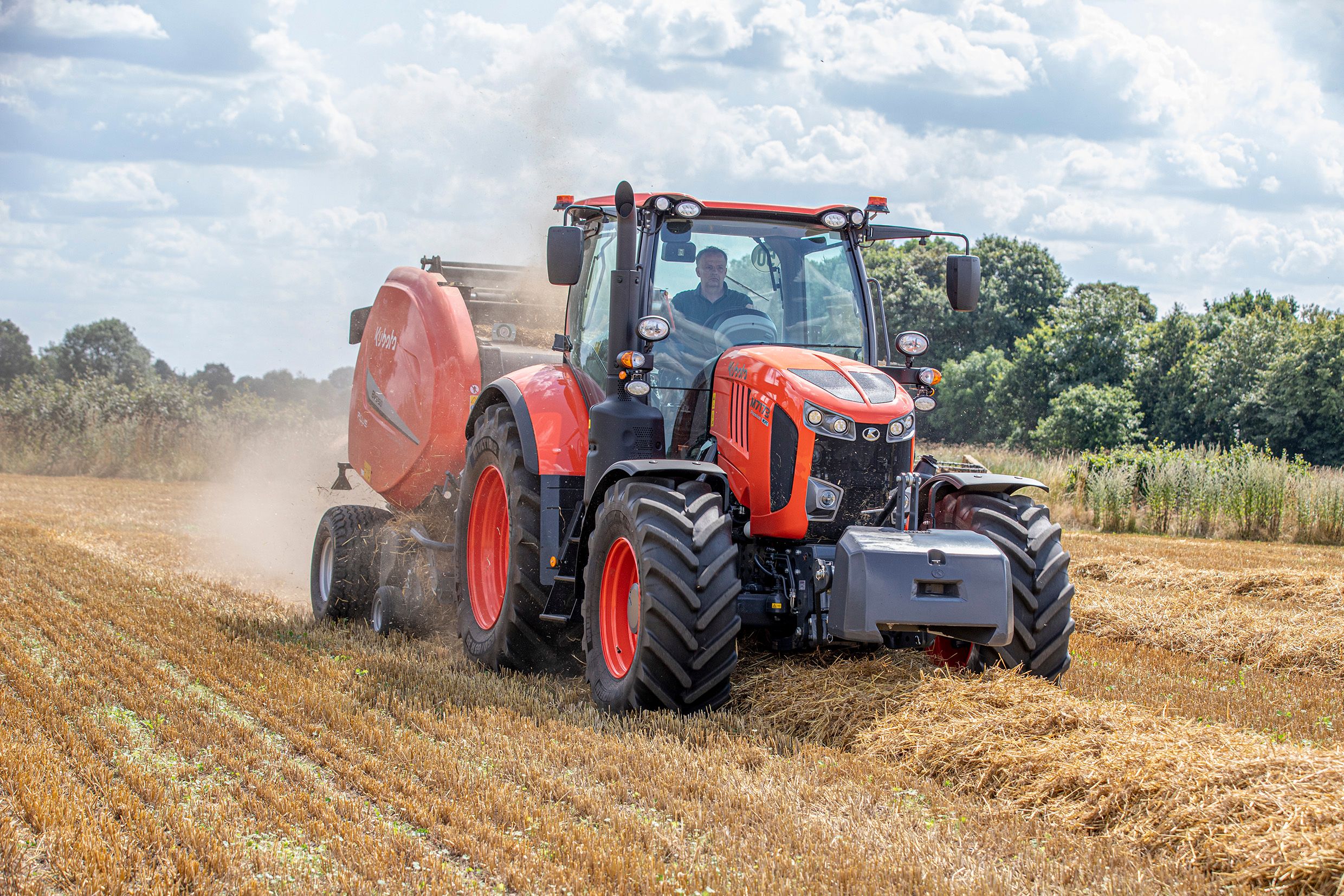 Kubota's third generation M7 tractors